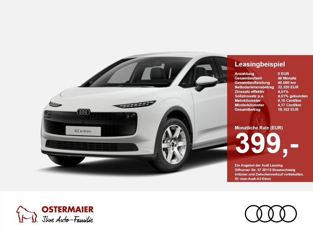 Audi A2 e-tron 125 kW Leasing