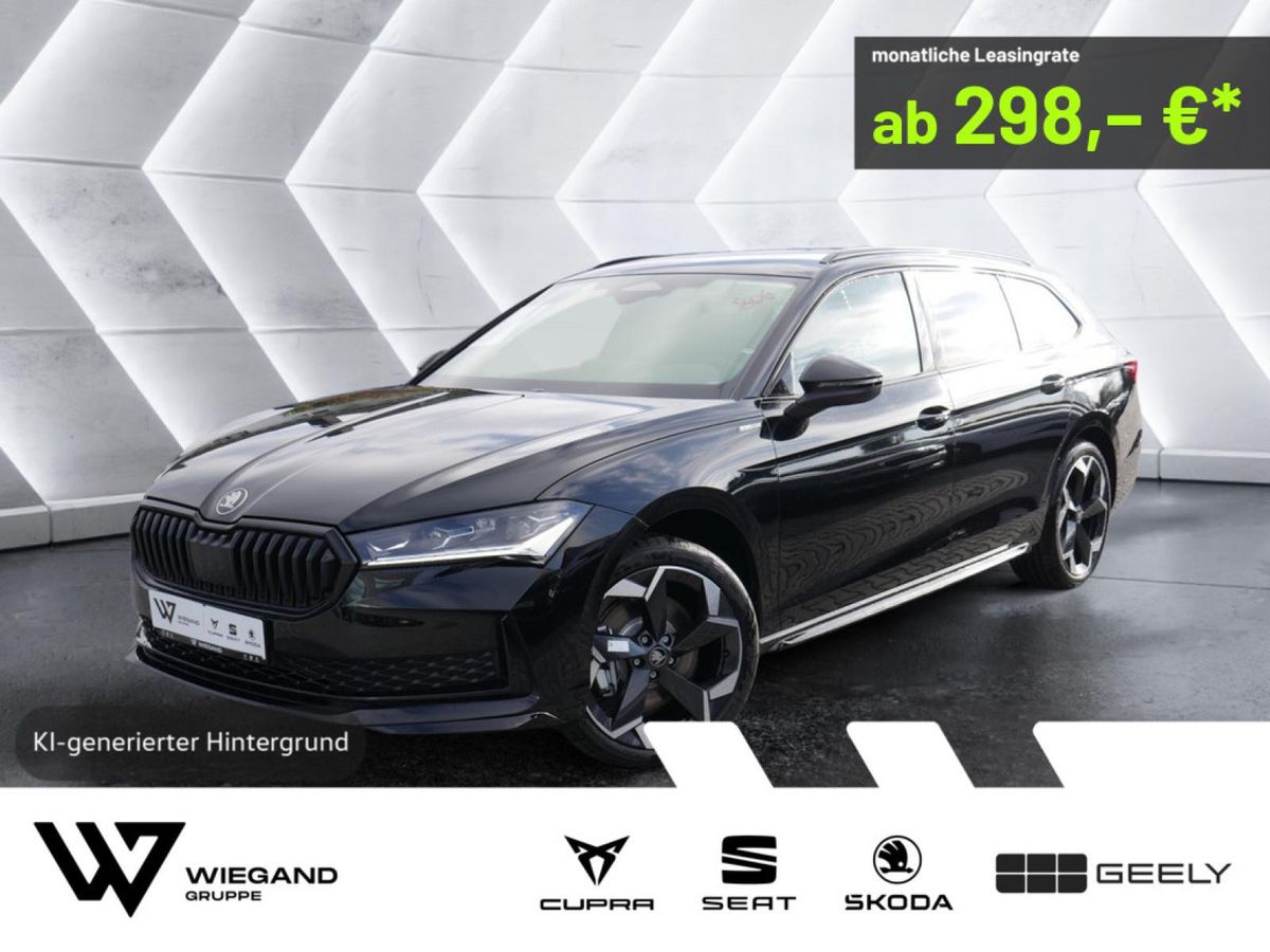 Skoda Superb Combi 2.0 TSI DSG Sportline MATRIX AHK NAVI *806* Leasing