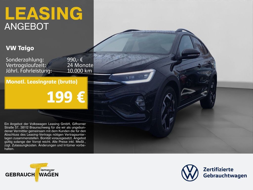 Volkswagen Taigo 1.5 TSI DSG R-LINE MATRIX KAMERA LM17 AHK Leasing