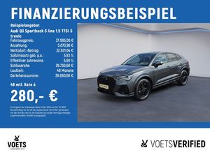 Audi Q3 Sportback S line 1.5 TFSI S tronic AHK+LED