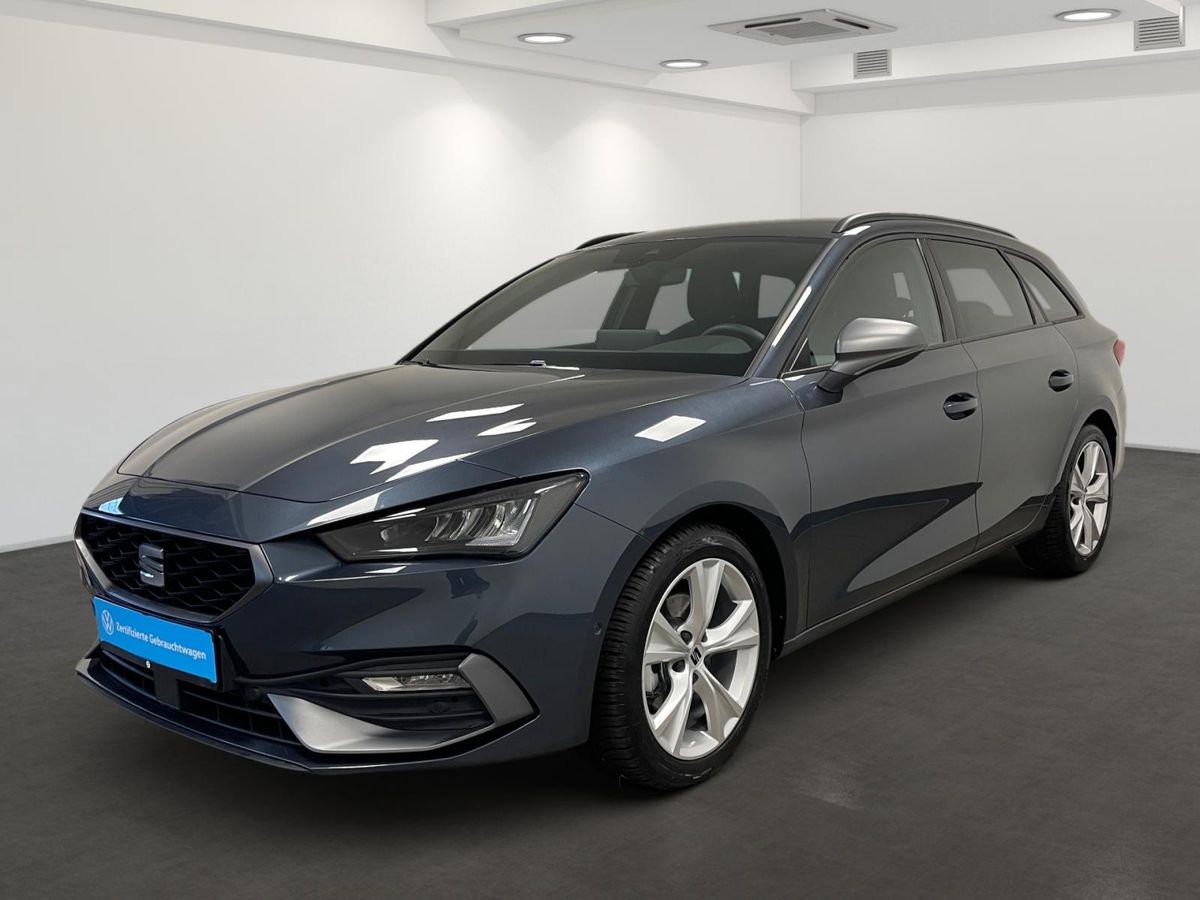Seat Leon Sportstourer FR 1.5 eTSI 110kW DSG - LED ACC Navi Virtual Cockpit GJR Vision Plus LM MFL Leasing