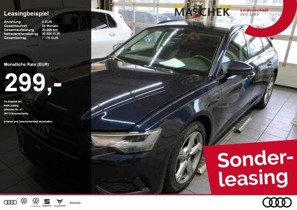 Audi A6 Avant Sport 45 TFSI Sonderleasing ohne zzgl K Leasing