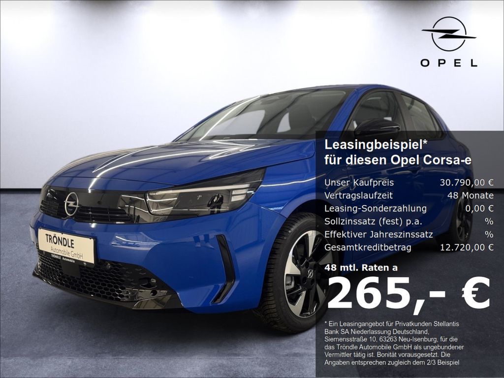 Opel Corsa-e Edition 136 LED 11kW-Lader CarPlay SHZ L Leasing