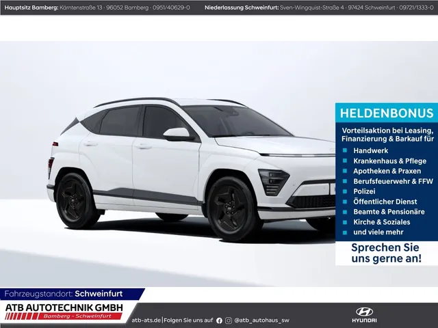 Hyundai KONA Elektro Trend 65kWh 204PS LED ACC StandHZG