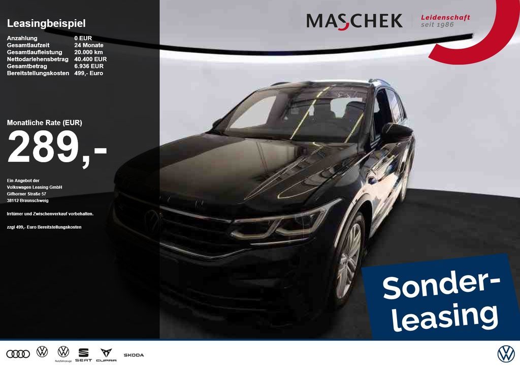 Volkswagen Tiguan R 2.0 TSI Matrix PDC Memory ACC CarPlay Leasing
