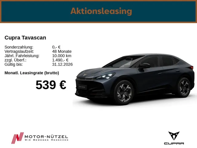 Cupra Tavascan Endurance 77 kWh