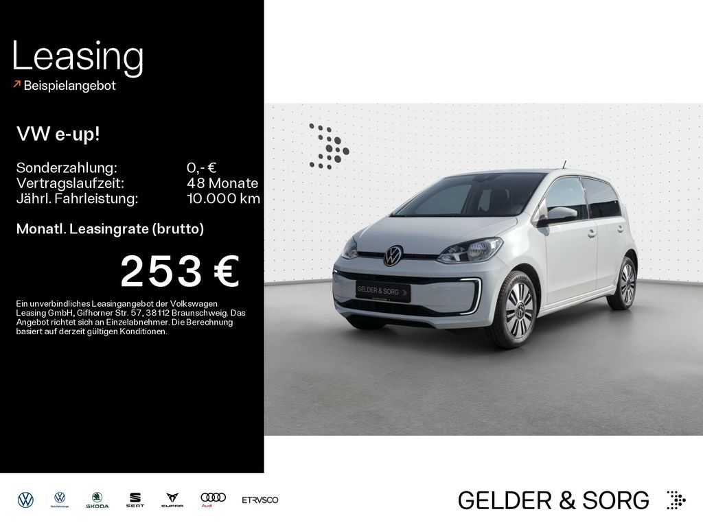 Volkswagen e-up! move up! Style Plus RFK*Klima*EHP*DAB+*GRA Leasing