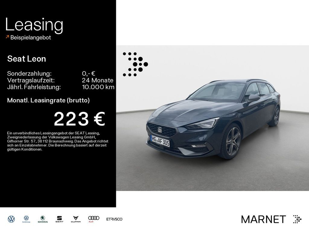 Seat Leon Sportstourer FR 110 KW *DSG*RFK*MATRIX*AHK* Leasing