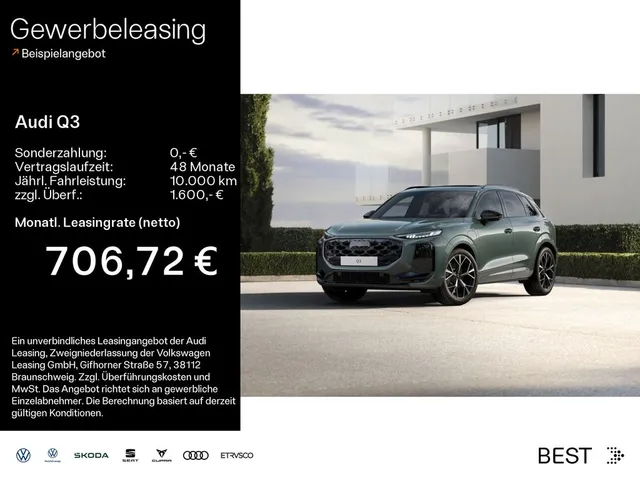 Audi Q3 SUV e-hybrid 200 kW S tronic