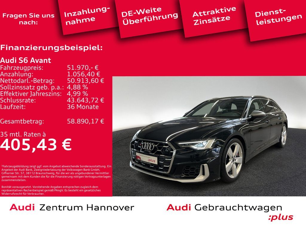Audi S6 Avant 55 TDI quattro Kamera LED ACC DAB Leasing