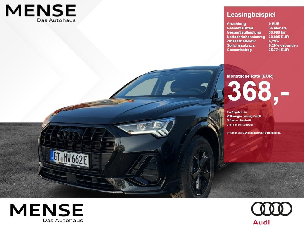 Audi Q3 S line 45 TFSI e 180(245) S tronic UPE 63.374 Leasing