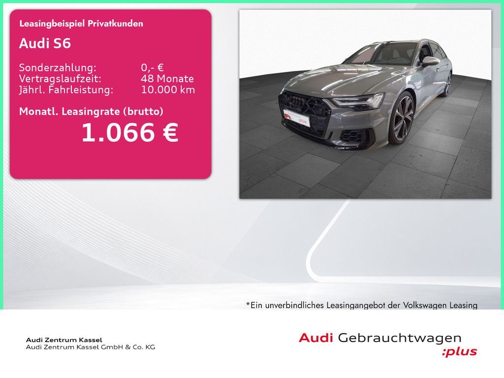 Audi S6 Av. 3.0 TDI qu. Matrix AHK HuD Pano B&O 360° Leasing