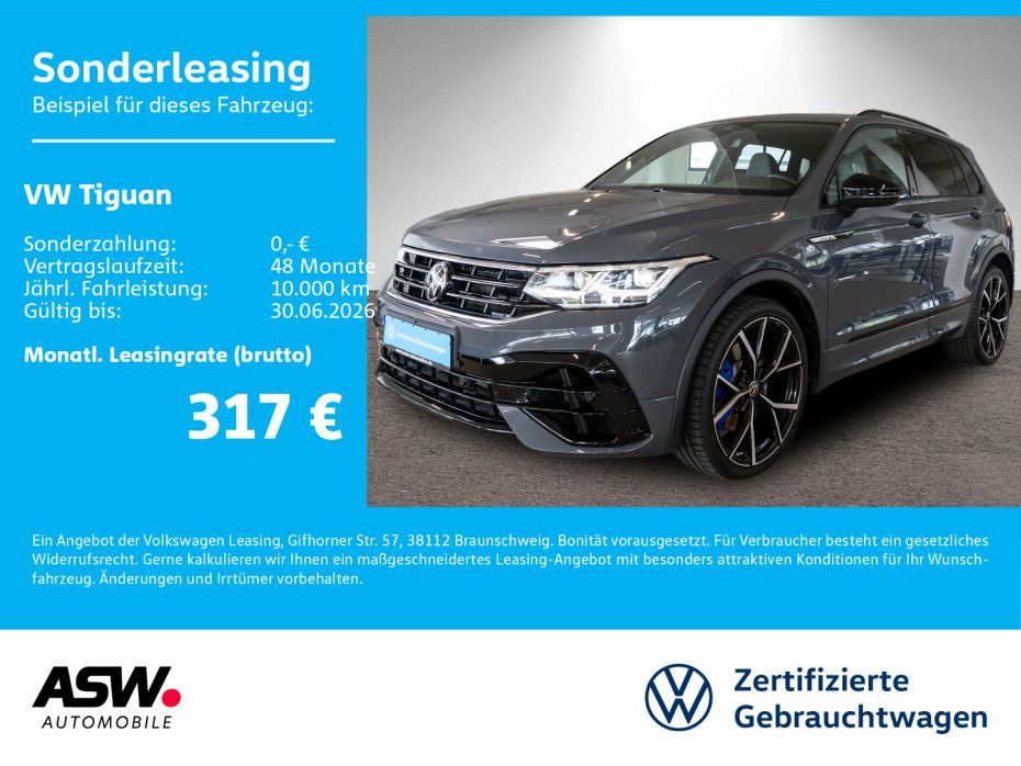 Volkswagen Tiguan R 2.0 TSI 4Motion DSG Navi ACC AHK 360° Leasing