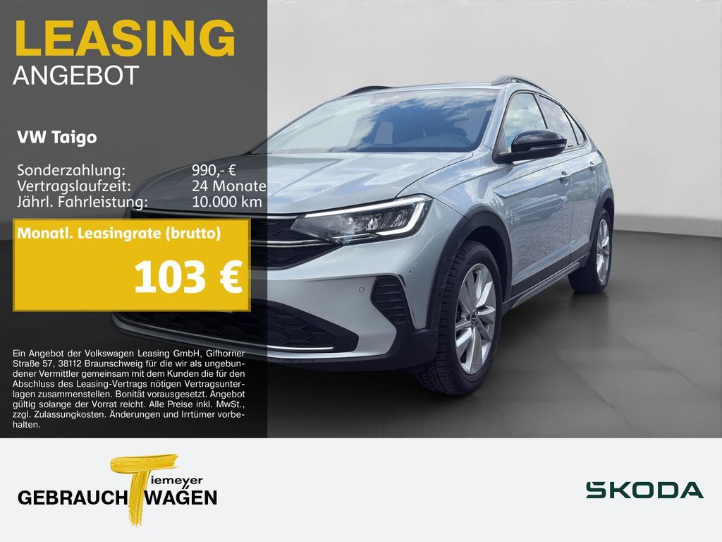 Volkswagen Taigo 1.0 TSI DSG GOAL+ NAVI ASSIST behMFL Leasing