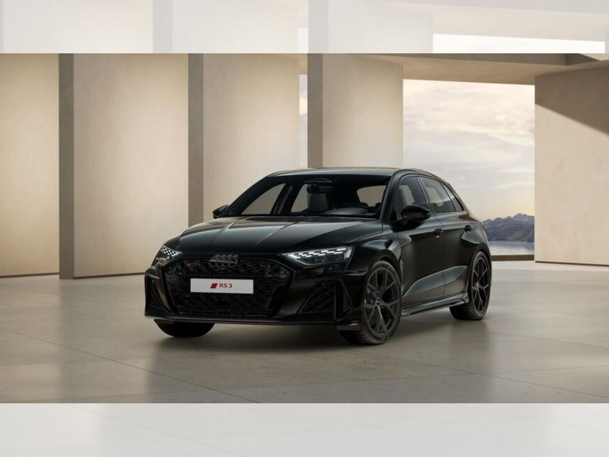 Audi RS3 ACC Sportabgasanlage Smartphone Interface Quattro Leasing