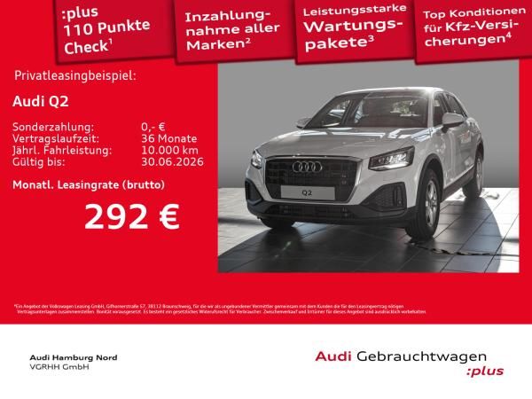 Audi Q2 35 TFSI S tronic Sitzhzg CarPlay Tempomat Leasing