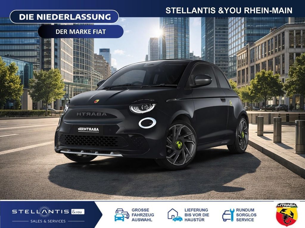 Abarth 500e Cabrio Turismo Navi LED JBL Sound Keyless Leasing