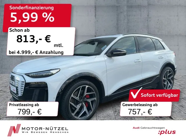 Audi SQ6 e-tron QU MATRIX+HuD+B&O+ACC+AIR+PANO+360°