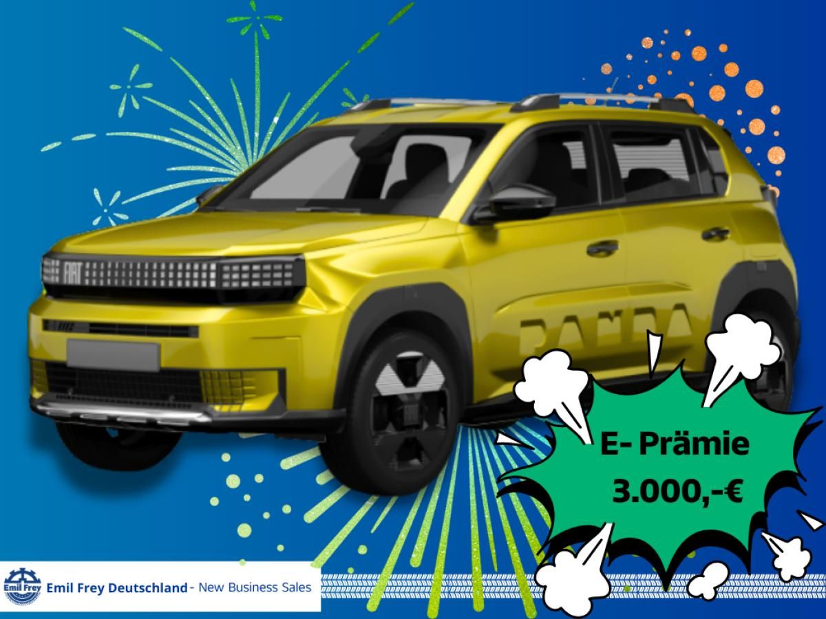 Fiat Grande Panda La Prima 44 kWh 💶​🔋​ E Prämie Leasing
