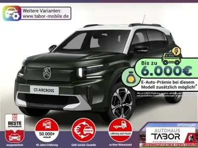 Citroën C3 Aircross 44kWh MAX WinterP 11kW-OBC FörderF Leasing