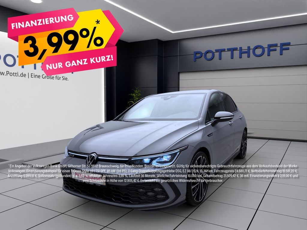 Volkswagen Golf GTD NAVI KAMERA KLIMA PDC SHZG Leasing