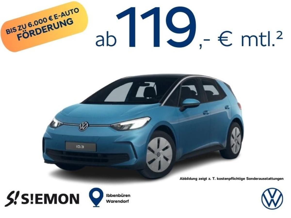Volkswagen ID.3 ID.3 Pure ⚡ Besteller ⚡ 6000 € Anzahlung E-Auto Förderung ⚡ Privatkundenangebot Leasing