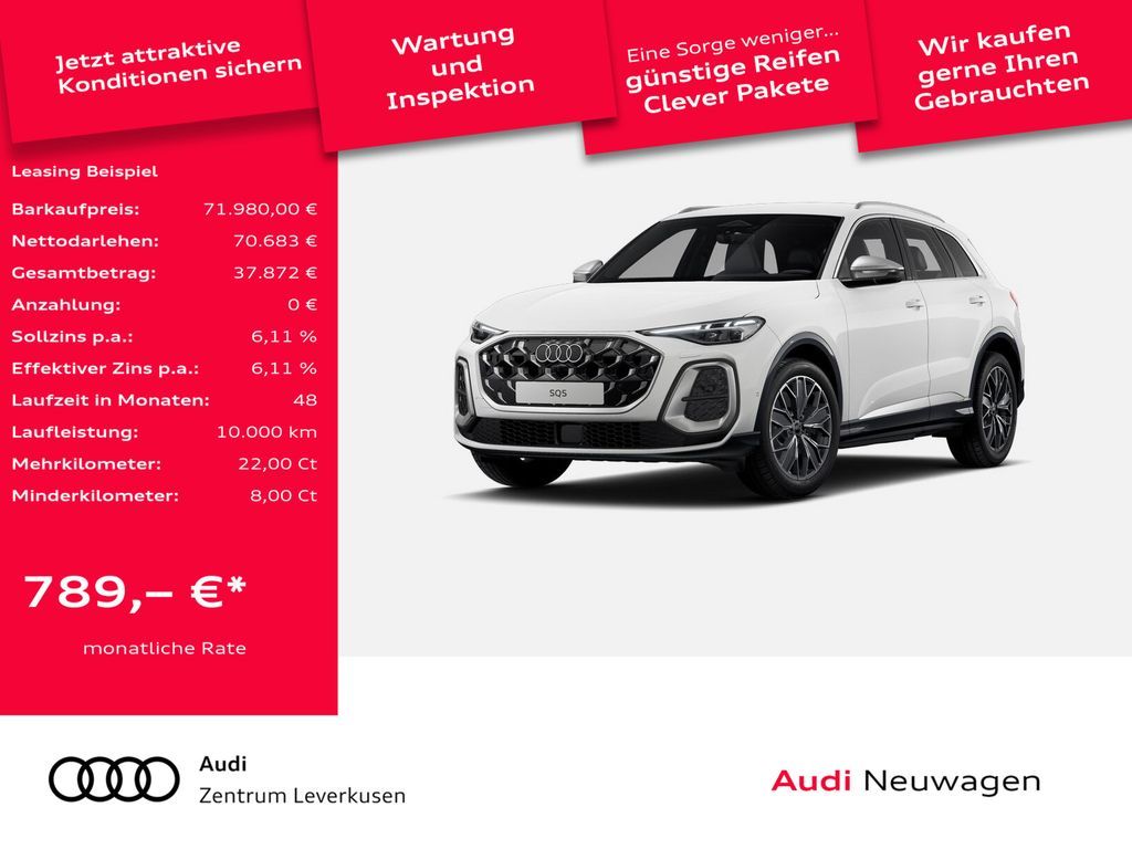 Audi SQ5 ACC LED NAVI VIRT KAM PDC SHZ KLIMA Leasing