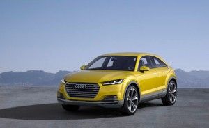 Plug-In Hybridauto Audi TT offroad concept. Bildquelle: Audi