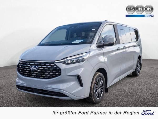 Ford Tourneo Custom Titanium L2 Automatik 170PS 8-Sitzer LED-Scheinwerfer SYNC4 Kamera AHK abnehmbar Technologie-Paket Leasing