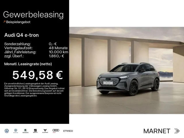 Audi Q4 SUV e-tron performance 210 kW