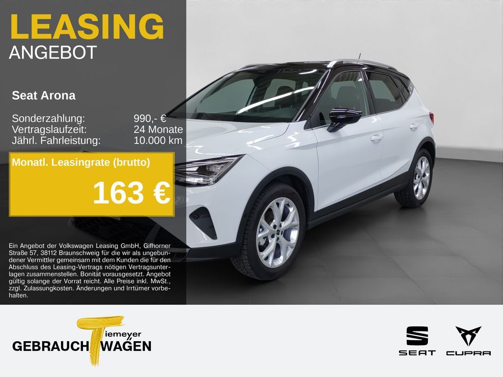 Seat Arona 1.5 TSI DSG FR NAVI AHK SITZHZ GJR Leasing