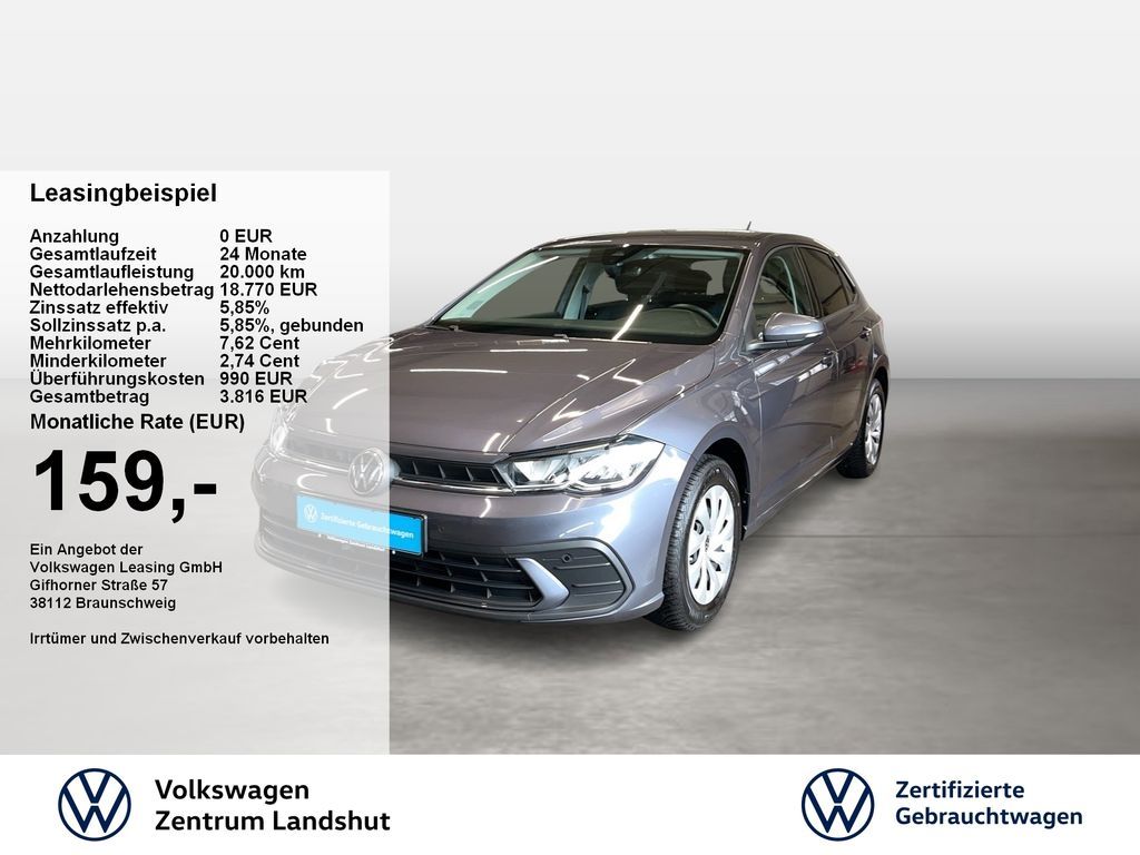 Volkswagen Polo Life 1.0 TSI 2xKlima ACC KlimaA LED Navi Leasing