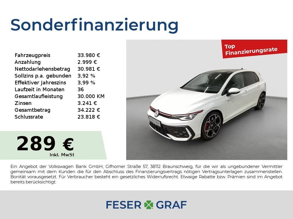 Volkswagen Golf GTI DSG Pano DCC 360° H/K HUD Matrix SHZ Leasing