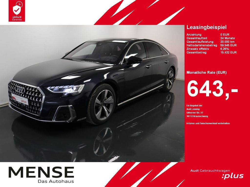 Audi A8 50 TDI quattro |Matrix|Luft|Pano|ACC|STH|HUD Leasing