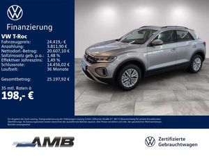 Volkswagen T-Roc Life 1.0 TSI AHK/LED/RFK/Standhzg/04.30Garantie