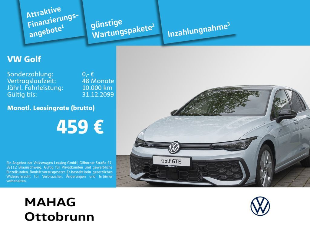 Volkswagen Golf VIII GTE 1.5 TSI HYBRID BlackStyle LEDER Na Leasing