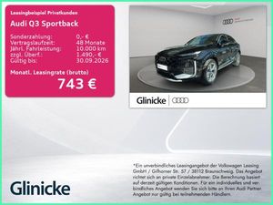 Audi Q3 Sportback e-hybrid S line Matrix AHK Kamera