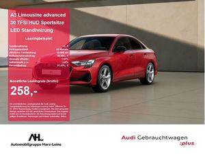 Audi A3 Limousine advanced 30 TFSI HUD Sportsitze LED