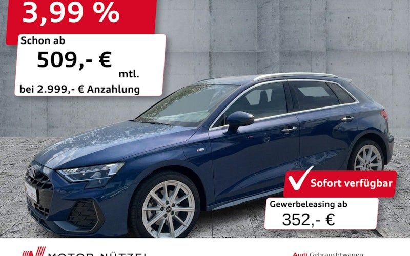 Audi A3-sportback 40 TFSI E S Tronic S Line Sportback 5dr Kauf