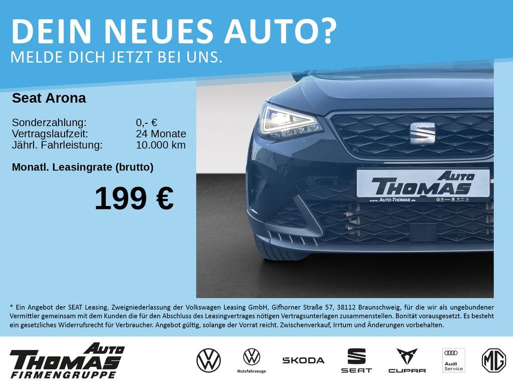 Seat Arona FR 1.0 TSI DSG Leasing