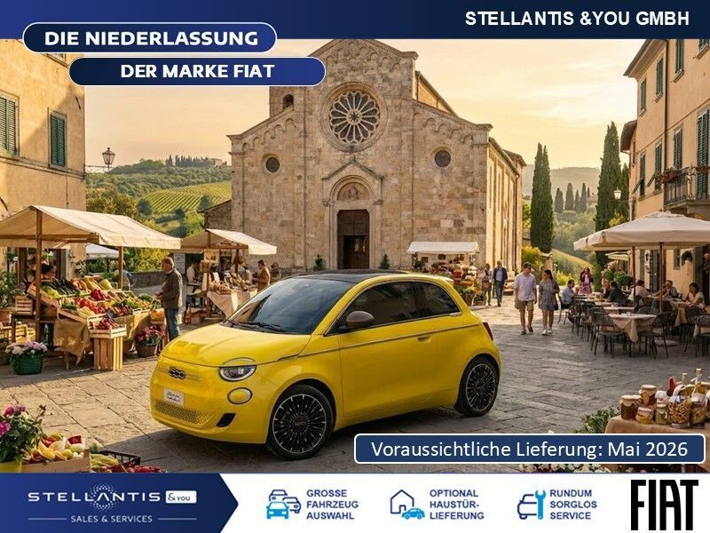 Fiat 500 Cabrio 1.0 Mild Hybrid La Prima Leasing