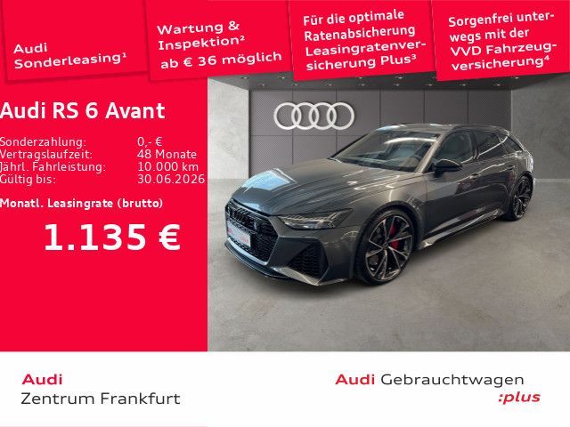 Audi RS6 Avant Quattro tiptronic Laser HuD StdHz AHK Leasing