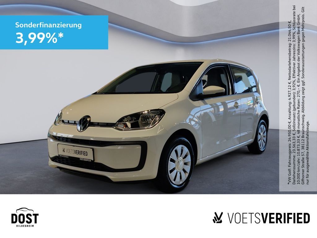 Volkswagen up! 1.0 move up! DAB+KAMERA+KLIMA Leasing