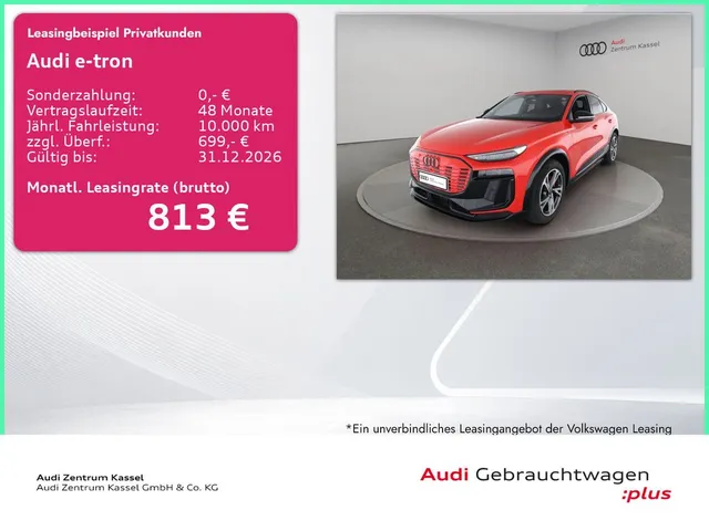 Audi Q6 SB e-tron perf S line Matrix Pano HuD B&O AHK