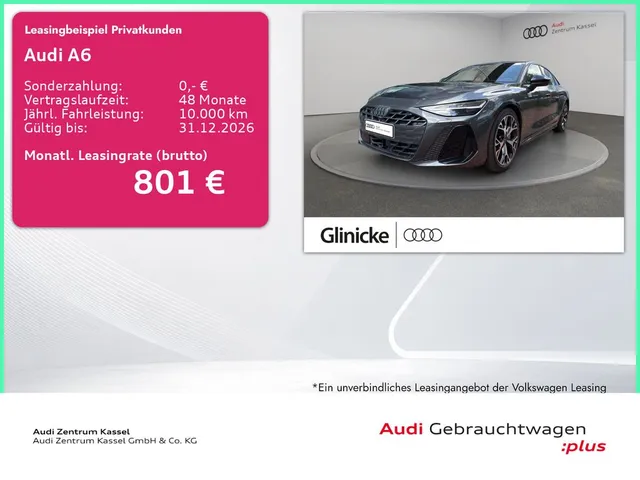 Audi A6 Limo e-hybrid qu. S line Matrix LED B&O HuD