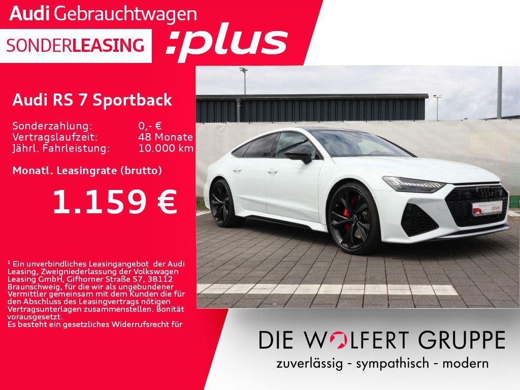 Audi RS 7 Sportback SITZBELÜFTUNG*PANO*HEADUP*B&O Leasing