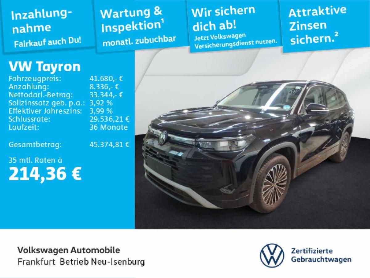 Volkswagen Tayron 2.0 TDI DSG 4Motion Life 7 Sitze Navi IQ.Light DAB+ FrontAssist Leasing