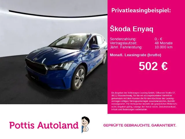 Skoda Enyaq 60 LOFT NAVI KAMERA LED PDC LM19