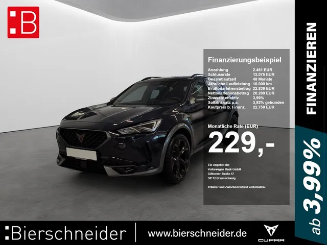 Cupra Formentor 1.4 e-HYBRID DSG VZ LEDER+PANO+AHK+KAM
