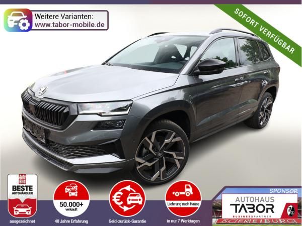 Skoda Karoq DSG Sportl AHK 19Z Matrix Nav 360° Canton Leasing